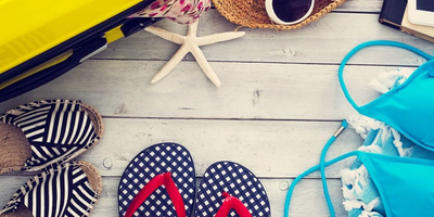 Piedi al mare e in montagna d'estate